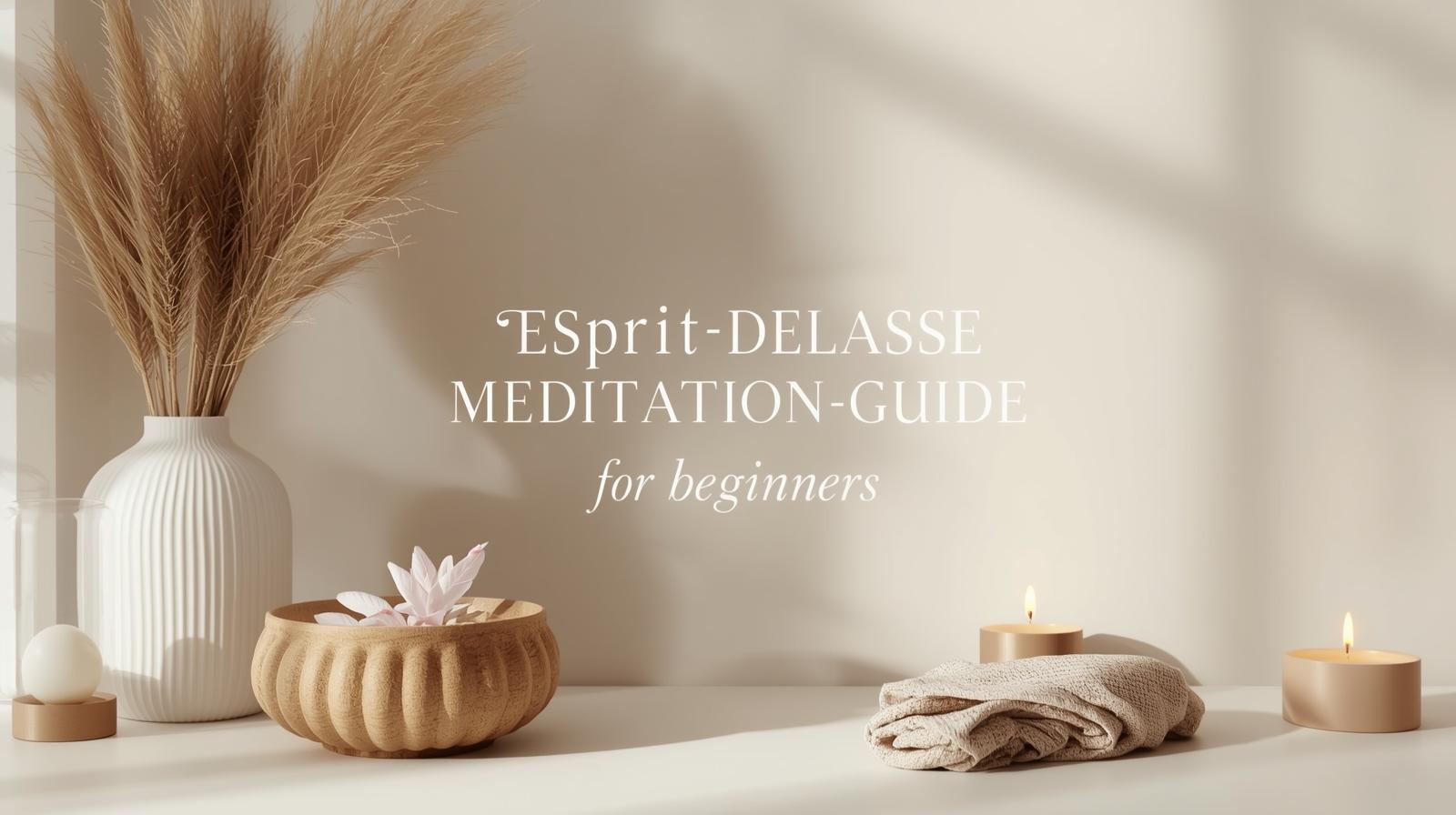 初心者のための瞑想ガイド：心の静けさを取り戻す、やさしい第一歩