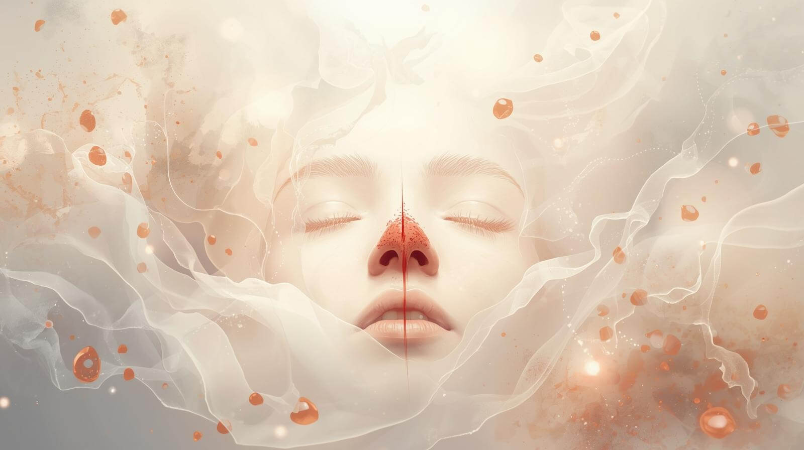 鼻血が出る時のスピリチュアルな意味