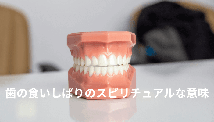 歯の食いしばりのスピリチュアルな意味｜顎に力が入るとき、飲み込んでいるもの